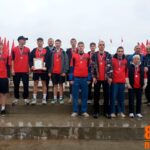 В Новомосковске, в рамках подготовки к празднованию Дня Победы, состоялось соревнование по легкой атлетике в формате эстафеты среди команд профессиональных учебных заведений.