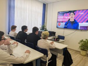 12 мая в колледже прошли уроки из цикла «Разговоры о важном» на тему «Жизнь в движении».