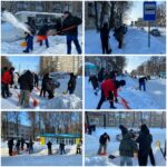 #сНежный_ДесантСПО: Студенты Новомосковского политехнического колледжа спешат на помощь!