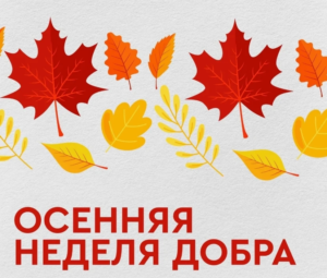🍁 Осенняя неделя добра 2026. Время добрых перемен! 🍁